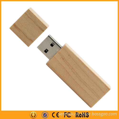Eco-friendly OEM Bulk Wood USB Flash Drive 8gb 16gb 32gb 64gb